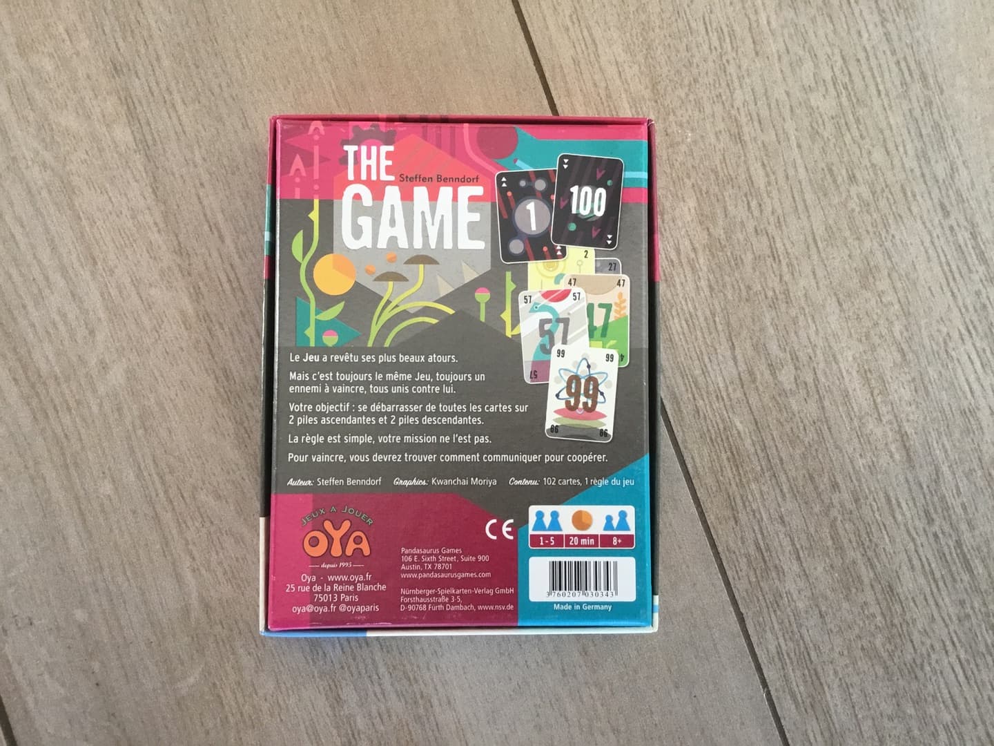 The Game: Haute en Couleur Card Game thumbnail 2