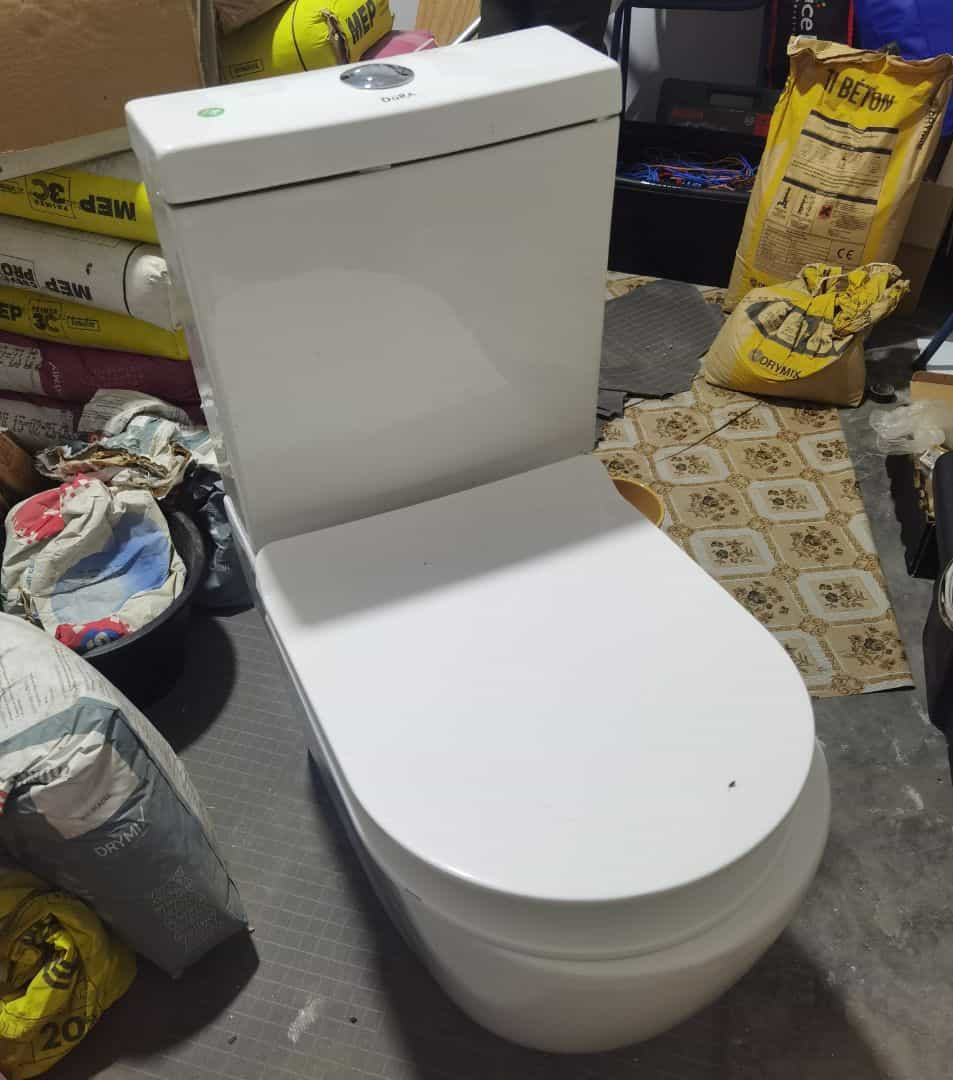 Dura Ceramic Toilet White