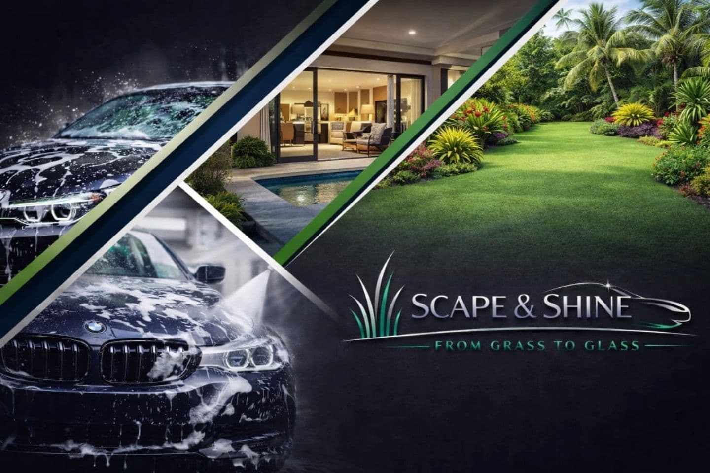 Services professionnels de jardinage et lavage auto mobile - Image 1 of 10