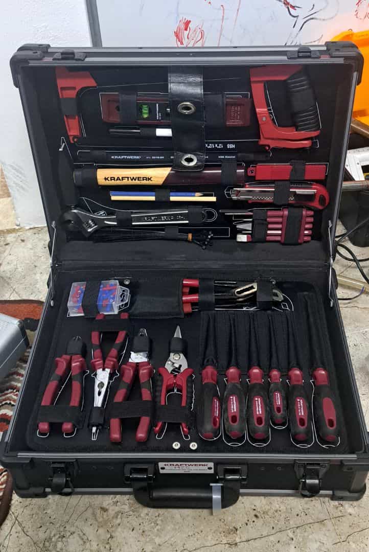 Kraftwerk Tool Case with Bosch Drill