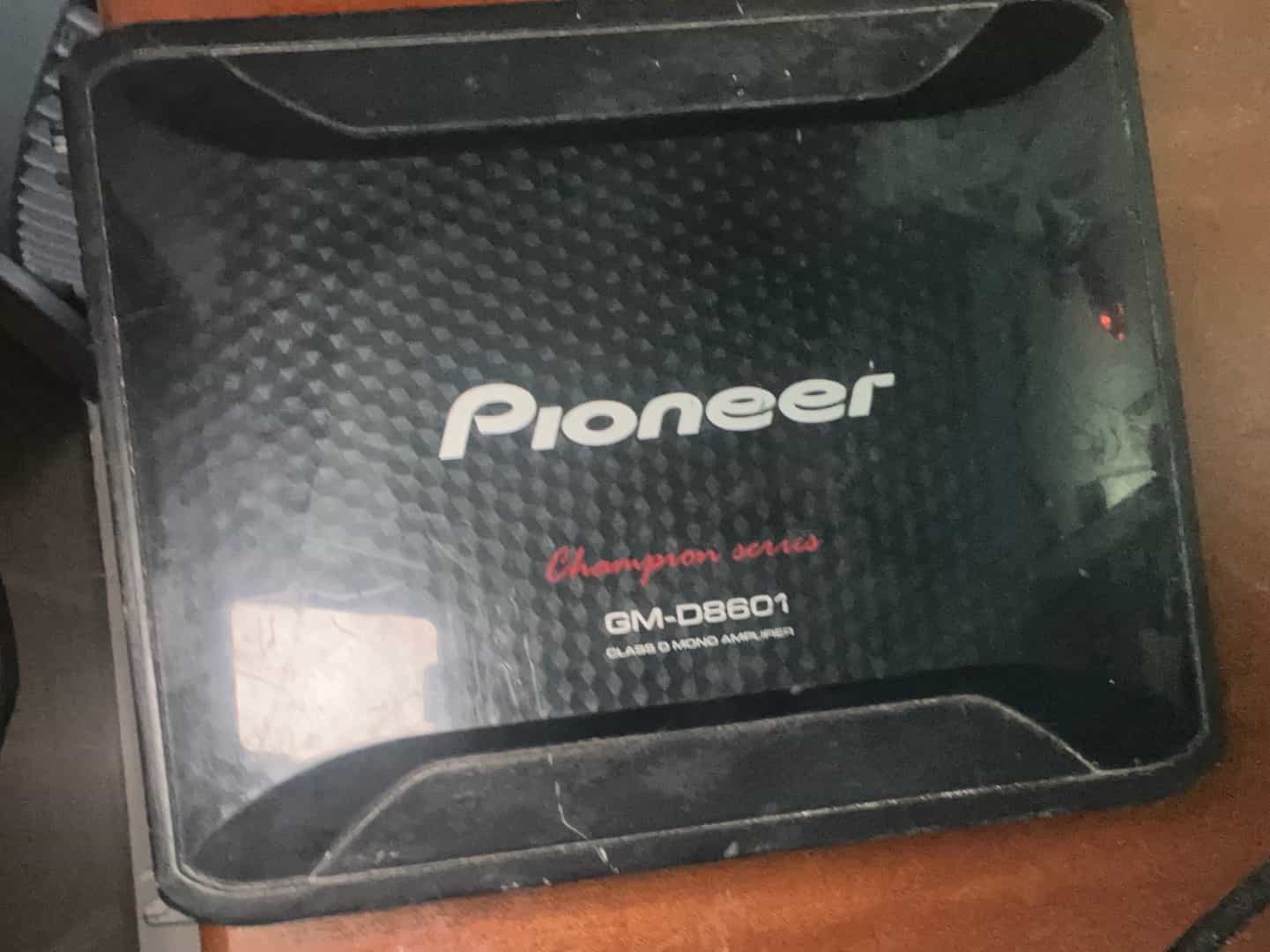 Pioneer GM-D8601 Champion Series Class D Mono Amplifier