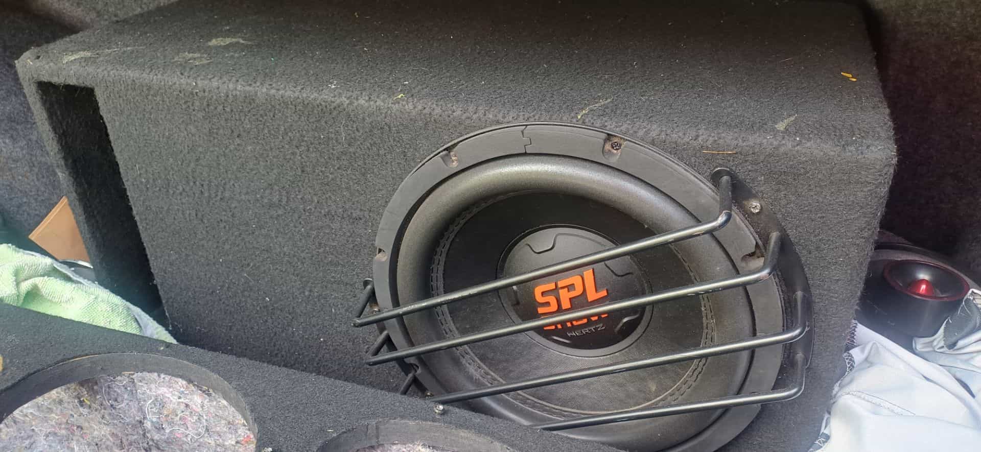 SPL Subwoofer, Pioneer Speakers and Kuerl 3500W Amplifier Set