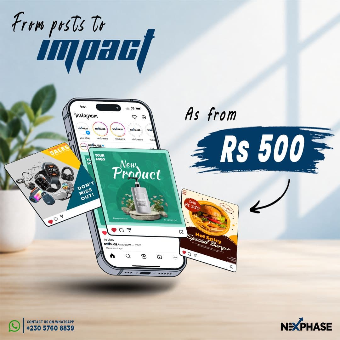 NexPhase Servis design grafik pou social media - Image 1 of 1