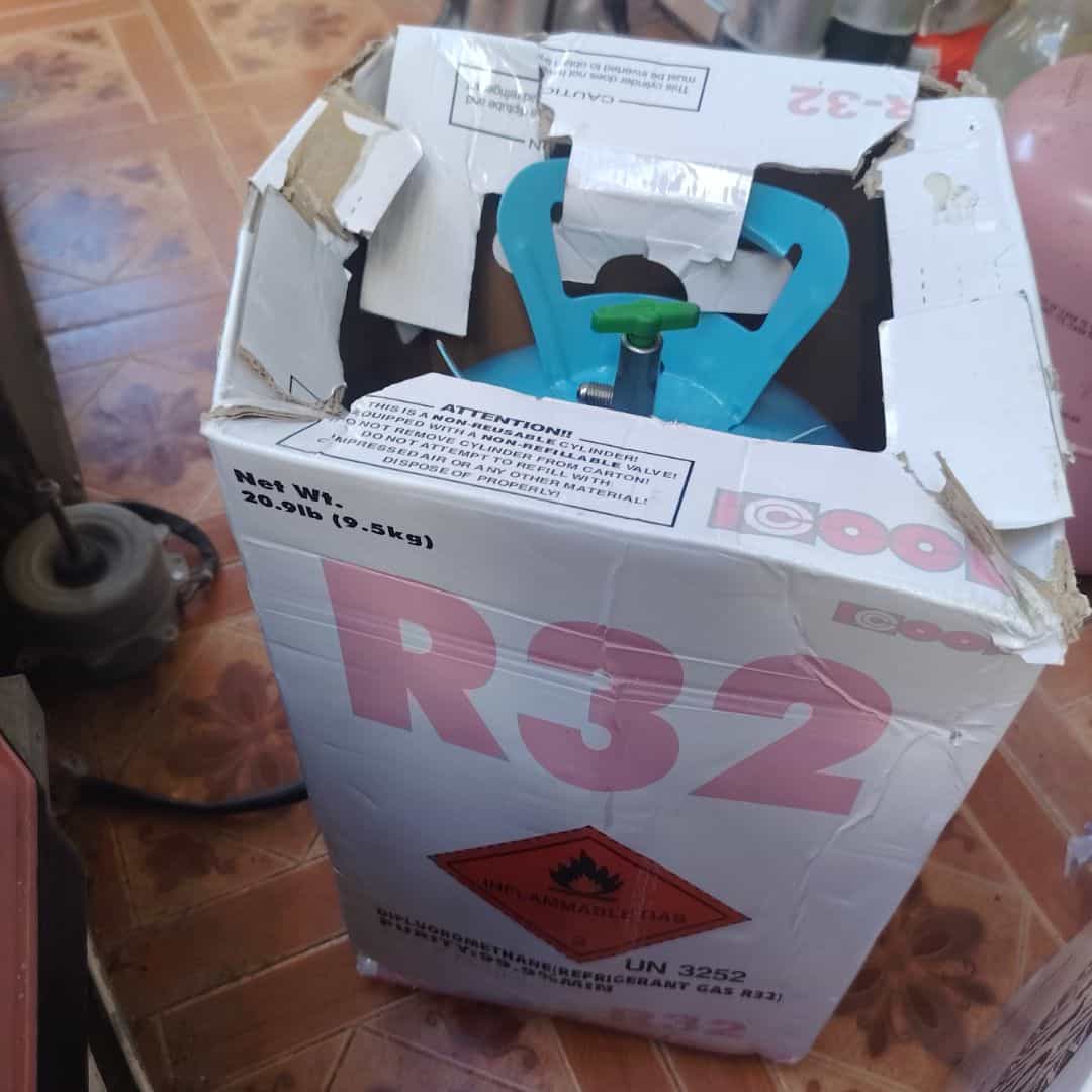 Bouteille de gaz réfrigérant ICool R32 9.5kg