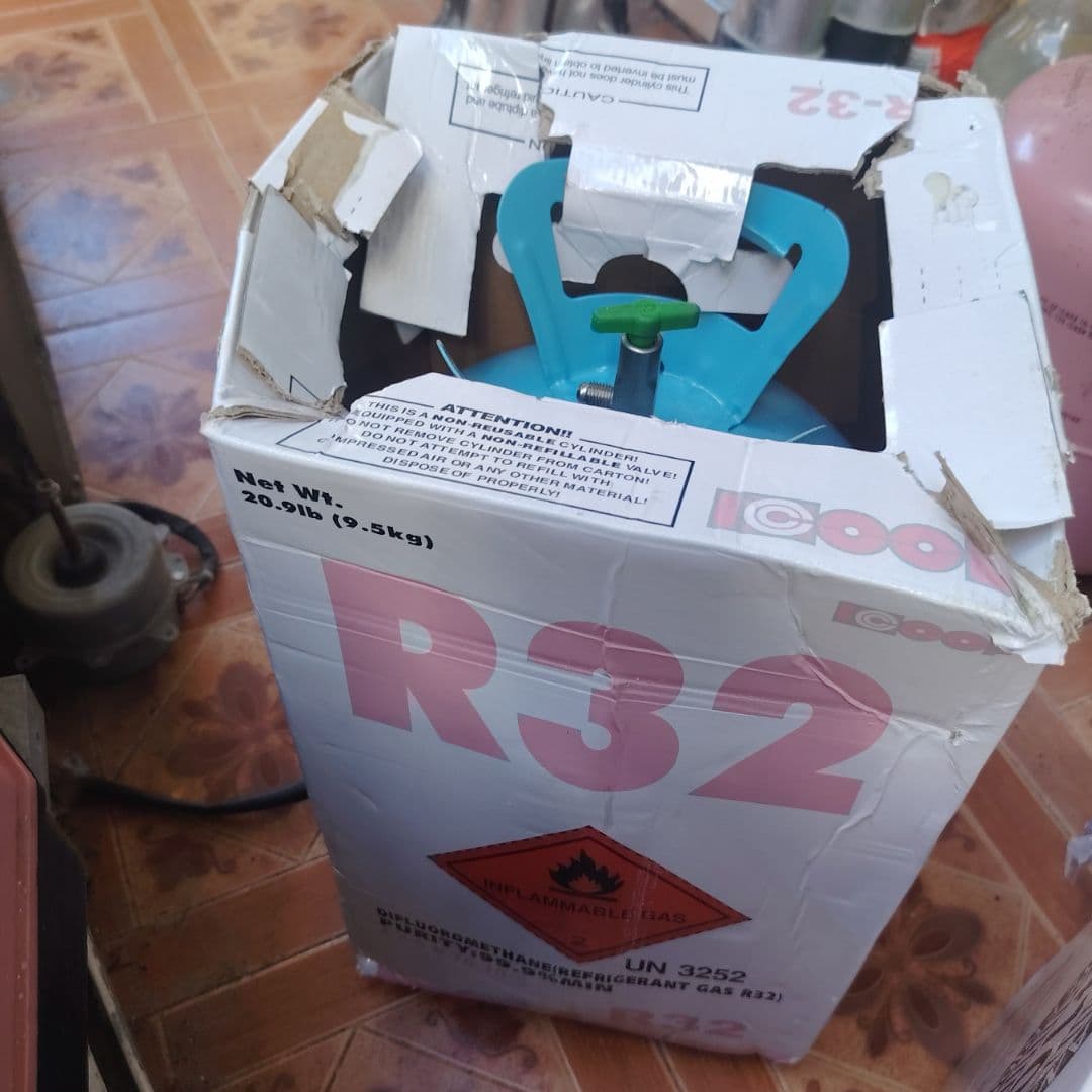 Bouteille de gaz réfrigérant ICool R32 9.5kg - Image 1 of 1