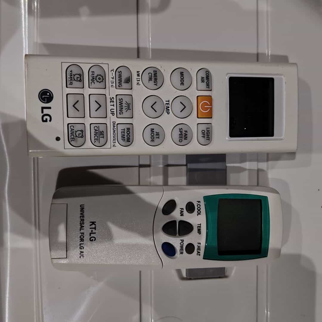 Télécommande pour climatiseur LG et télécommande universelle KT-LG