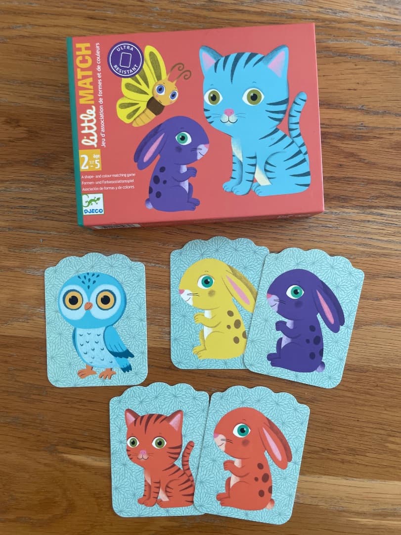 Little Match game Djeco (shapes and colour)