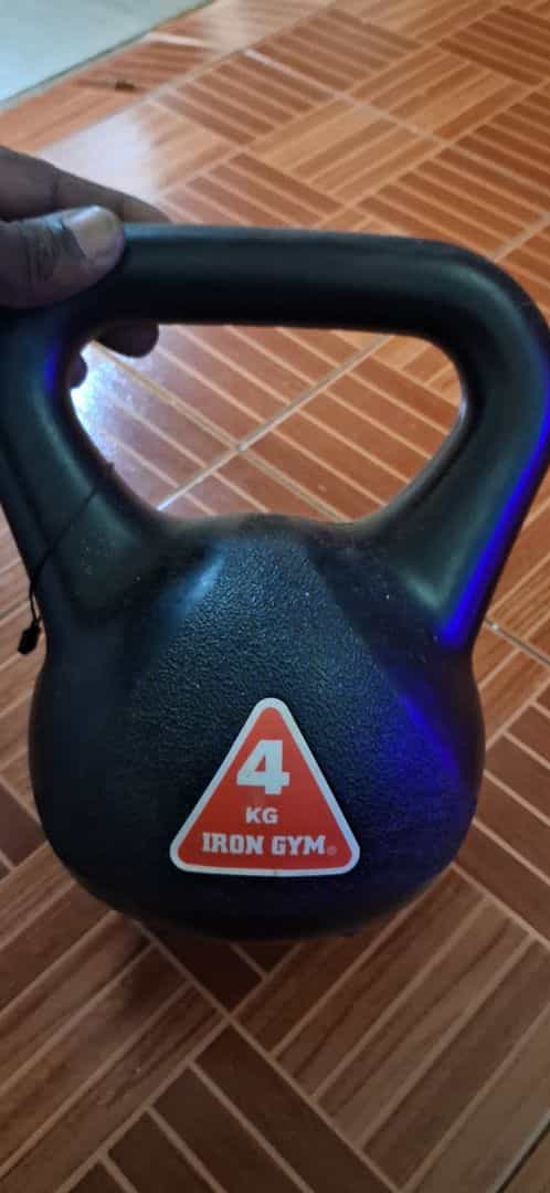 Iron Gym 4kg Black Kettlebell