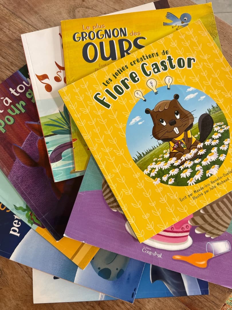 Lot of 8 French Children's Books