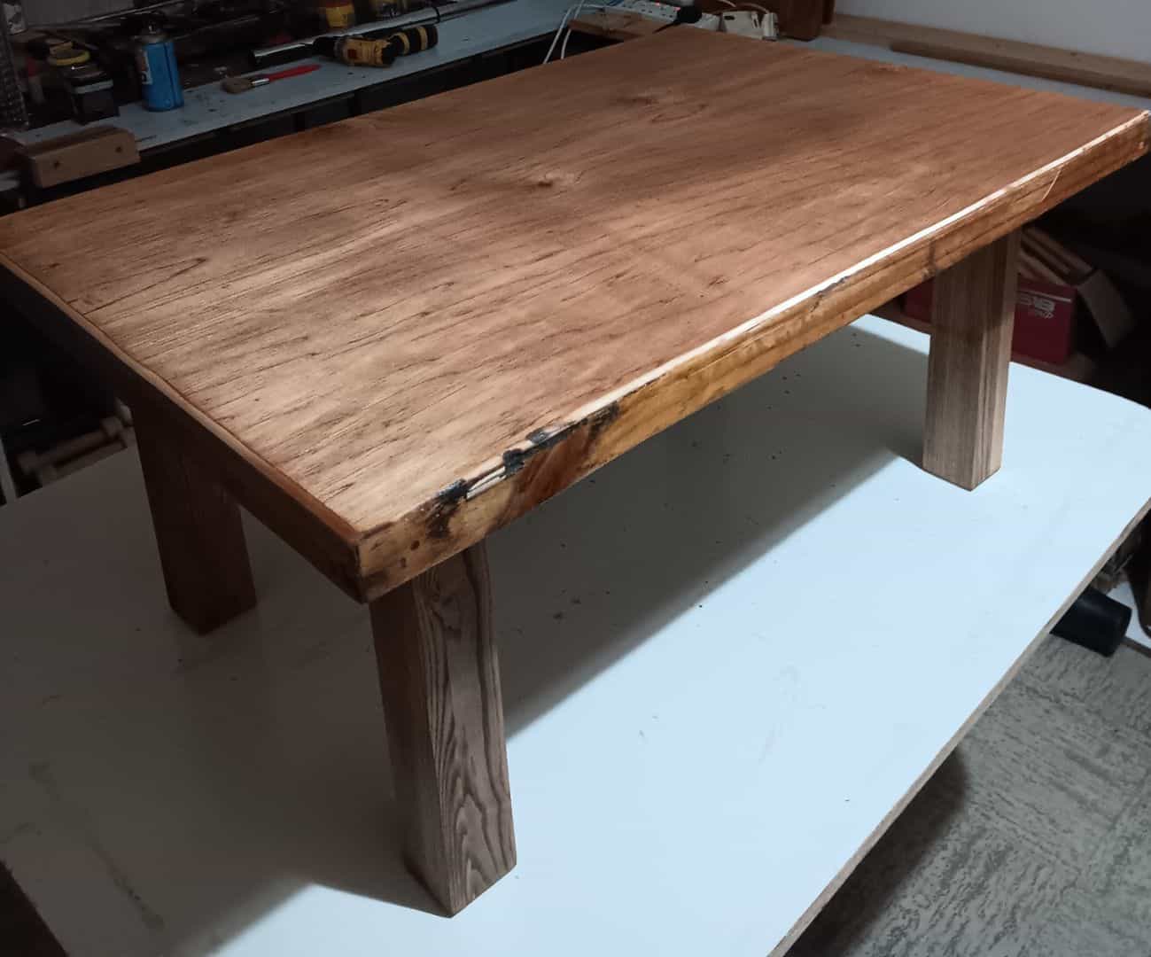 Handmade Pine Coffee Table 770x530mm